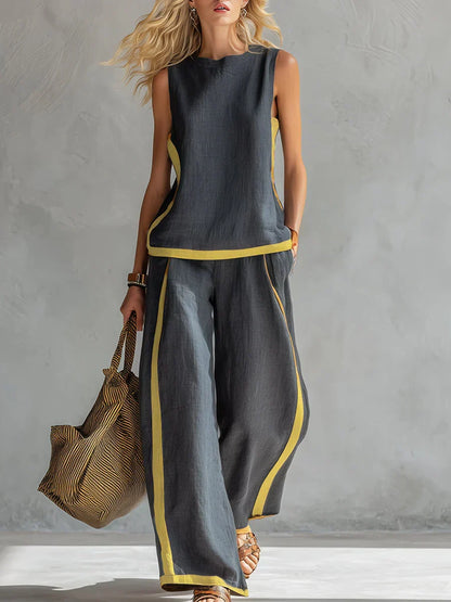 Leila | Exquisite Two-Piece Set for Effortless Elegance