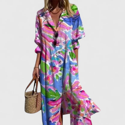 Viona | Timeless Boho-Chic Dress for Effortless Elegance