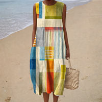 Breathable Sleeveless Summer Dress for Effortless Comfort