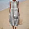 Effortlessly Comfortable Sleeveless Summer Dress for Warm Weather