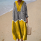 Flattering Printed Summer Dress