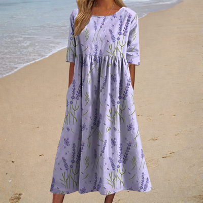 Elegant Flowing Maxi Dress — Chic, Comfortable, and Flattering