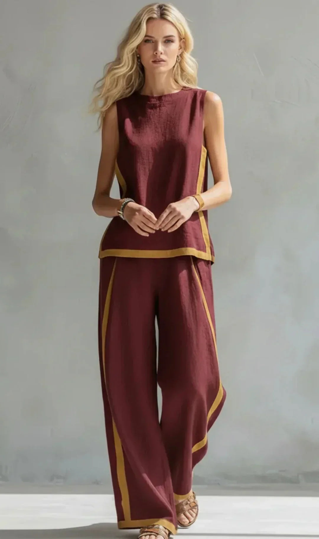 Leila | Exquisite Two-Piece Set for Effortless Elegance