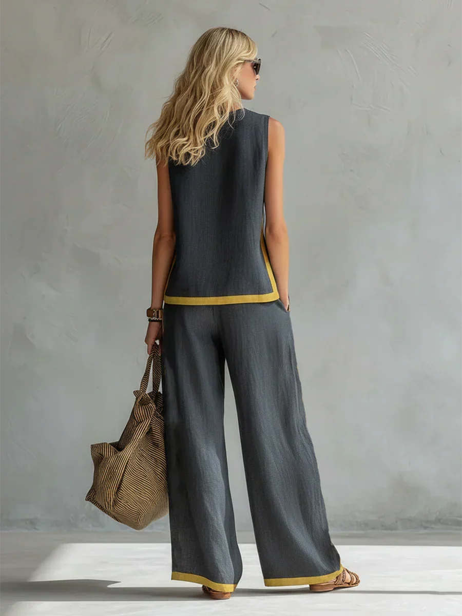 Leila | Exquisite Two-Piece Set for Effortless Elegance