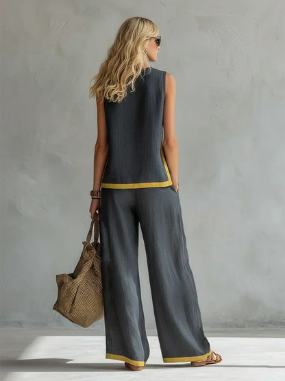 Leila | Exquisite Two-Piece Set for Effortless Elegance