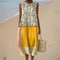 Effortless Comfort: Sleeveless Summer Dress for All-Day Style