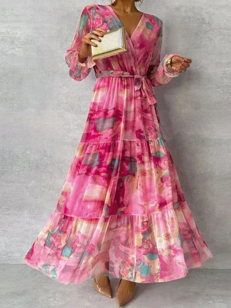 Sophie | Timeless Floral Dress with Elegant Charm