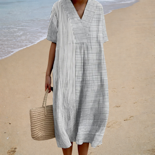 Effortless Comfort: Flowy Summer Dress for All-Day Style
