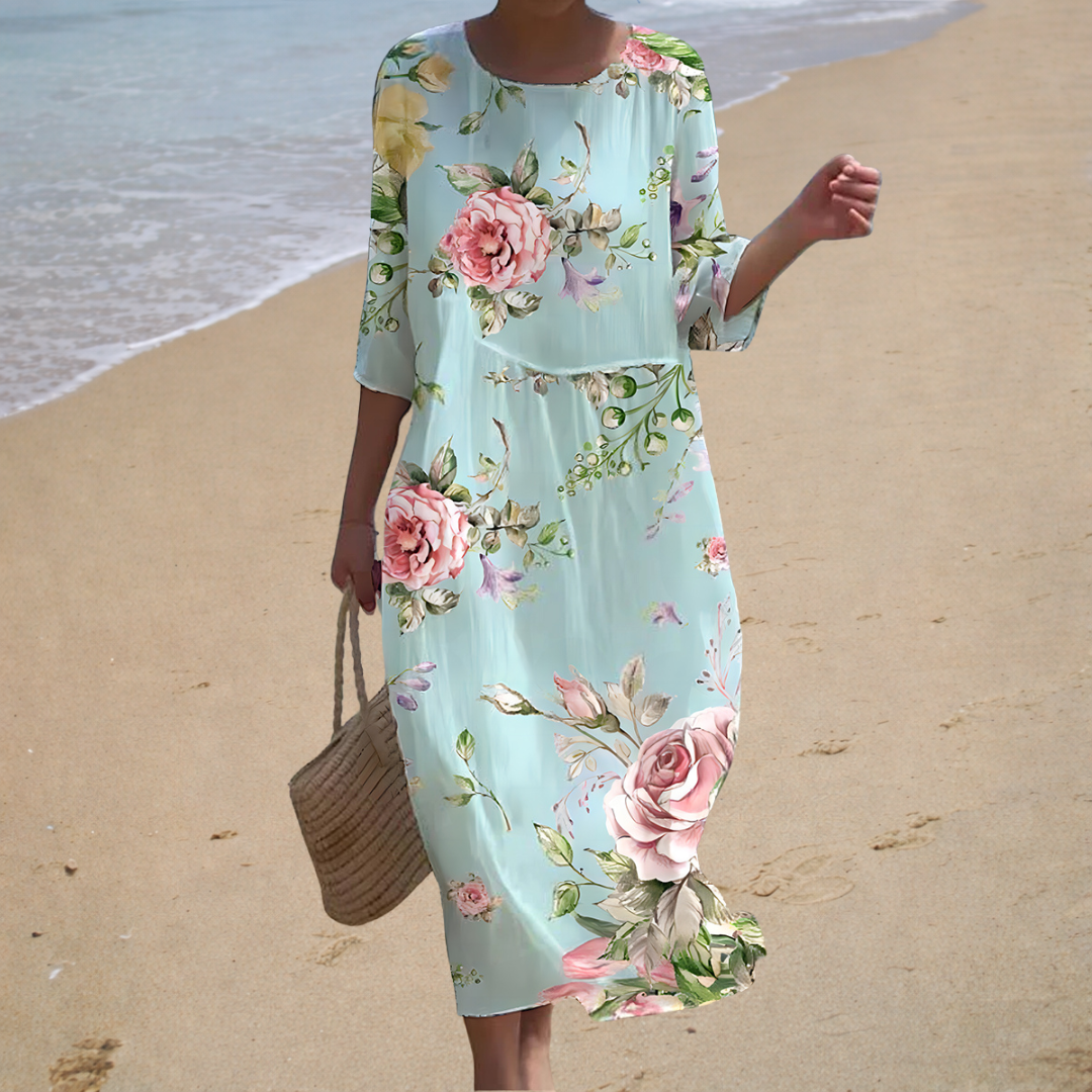 Effortless Elegance Maxi Dress: Fluid, Chic, and Comfortable