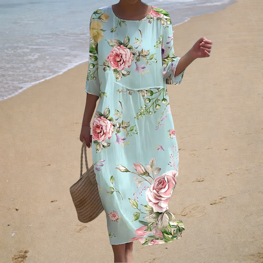 Effortless Elegance Maxi Dress: Fluid, Chic, and Comfortable