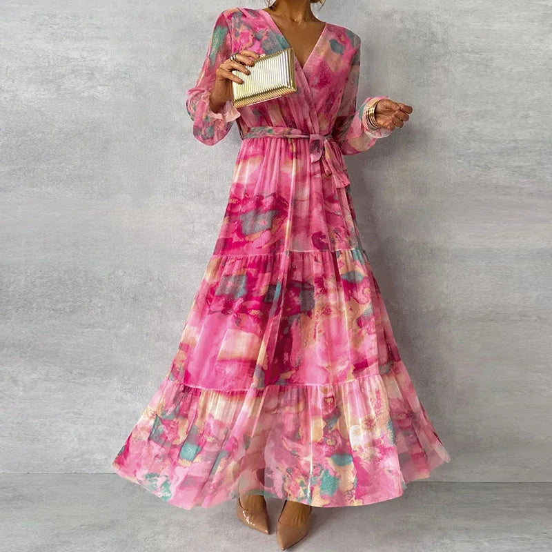 Sophie | Timeless Floral Dress with Elegant Charm