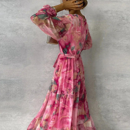 Sophie | Timeless Floral Dress with Elegant Charm