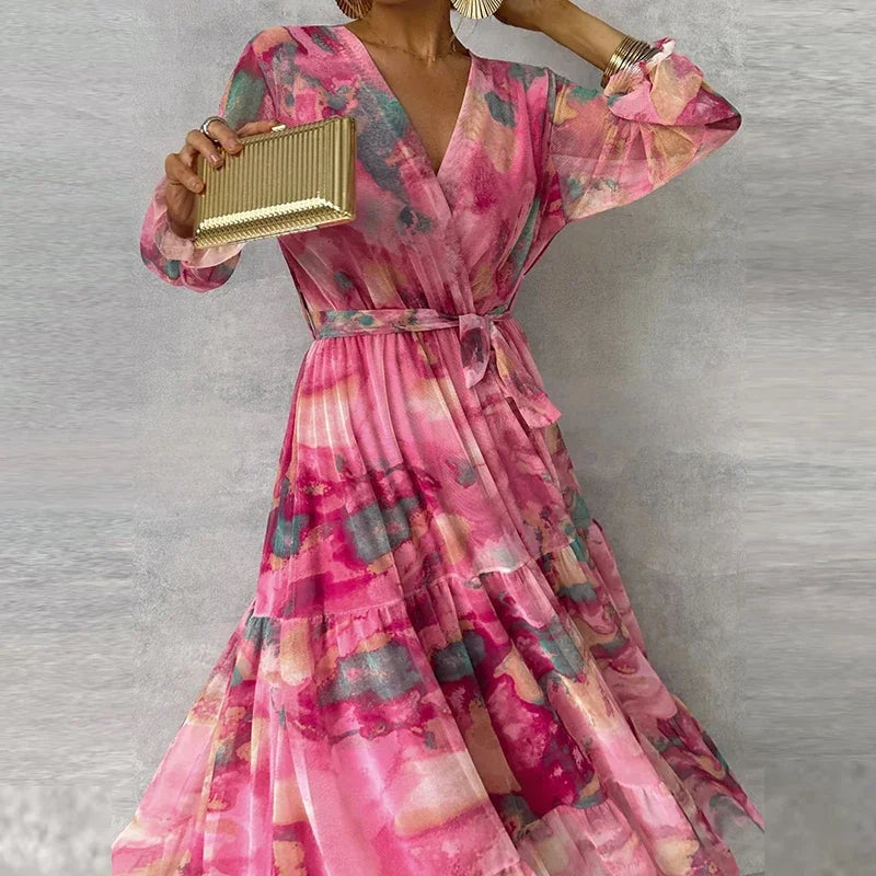 Sophie | Timeless Floral Dress with Elegant Charm
