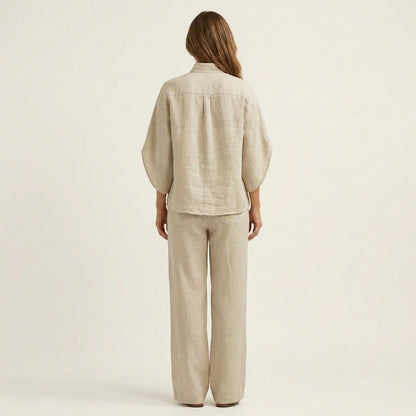 Zerah | Linen Two-Piece Set